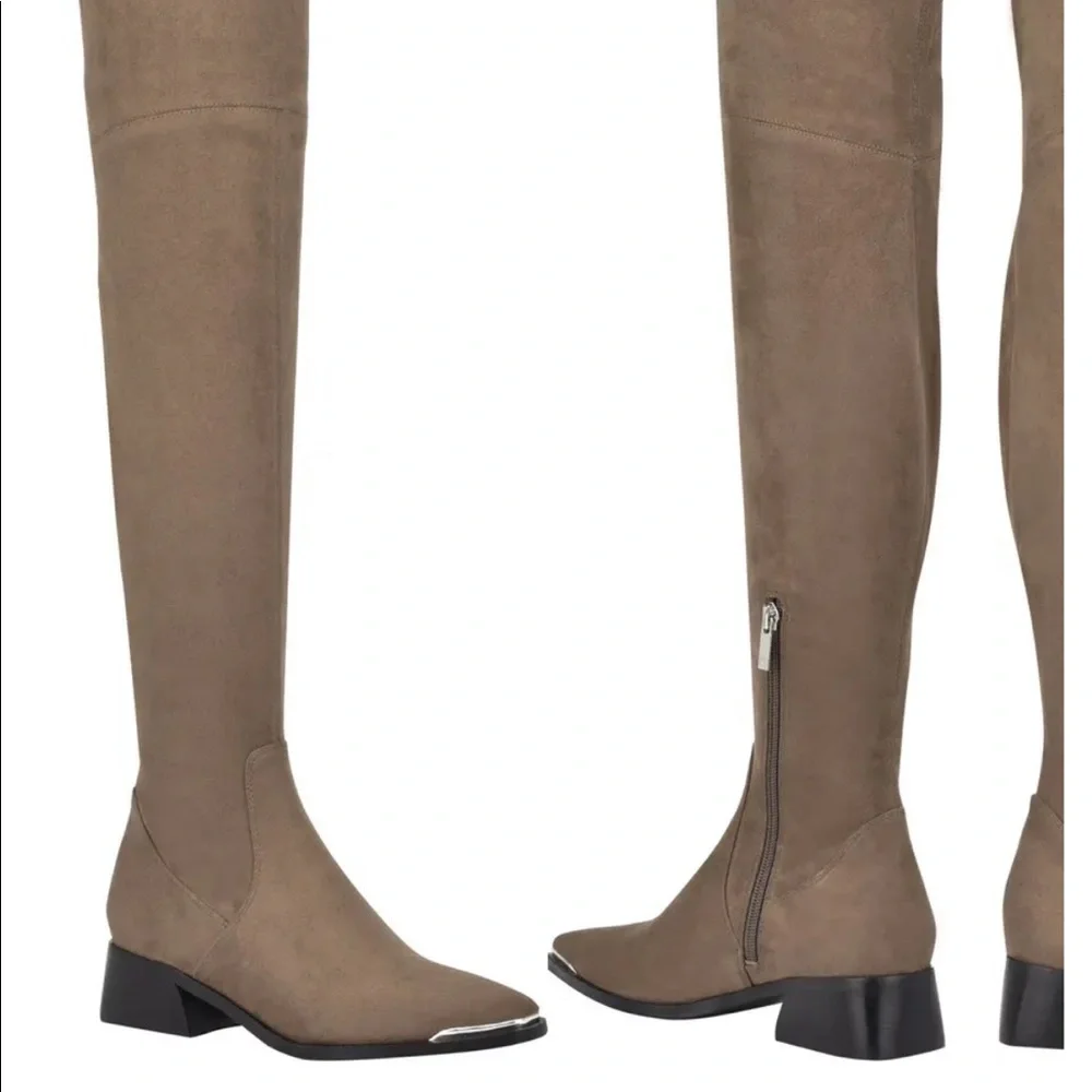 Marc Fisher LTD over the knee suede boots sz 5 - Picture 8 of 8